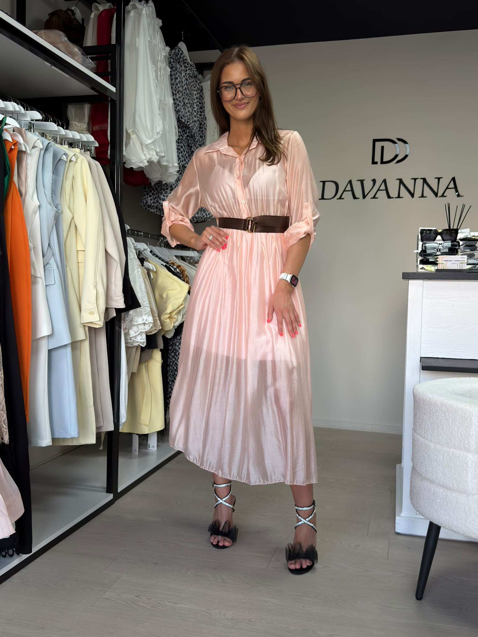 Elegantiška Midi Suknelė